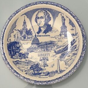 Vernon Kilns Liberty Plate